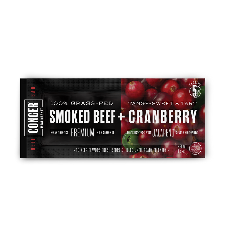 Beef Bars - Jalapeño & Cranberry
