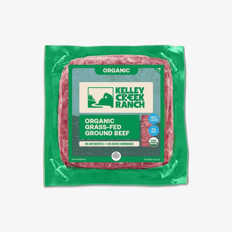 Organic Grass-fed Ground Beef