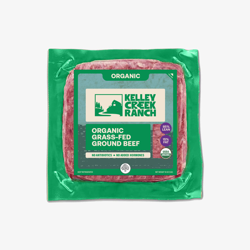 Organic Grass-fed Ground Beef