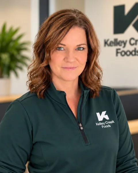Kellie, Office Manager, Kelley Creek Foods